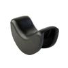 Betty Dain Neck-EEZ Shampoo Bowl Neck Rest, Durable Sealed Foam Rubber, Provides Premium Comfort at Shampoo Bowl, Easy to Clean and Sanitize, Waterproof, Black view 1