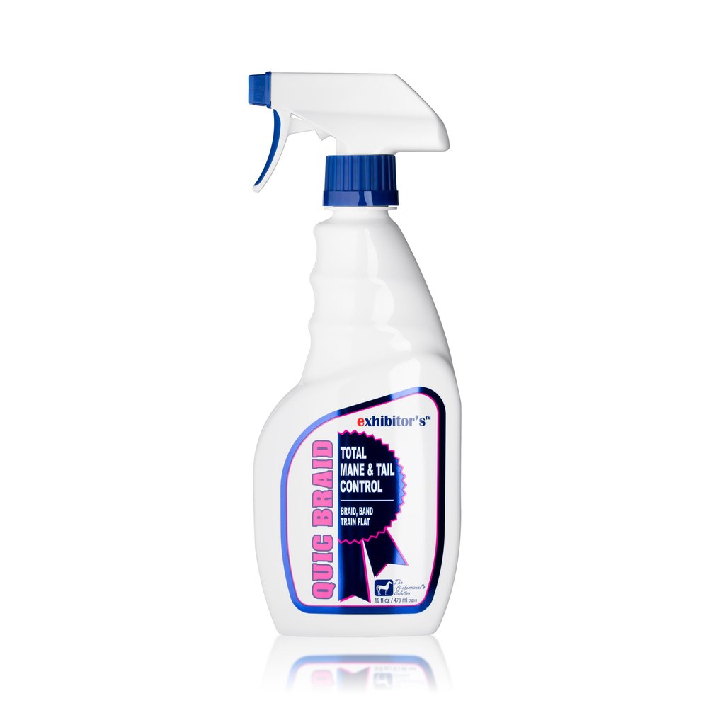 Exhibitor's Quic Braid for Total Mane & Tail Control 16 oz Spray