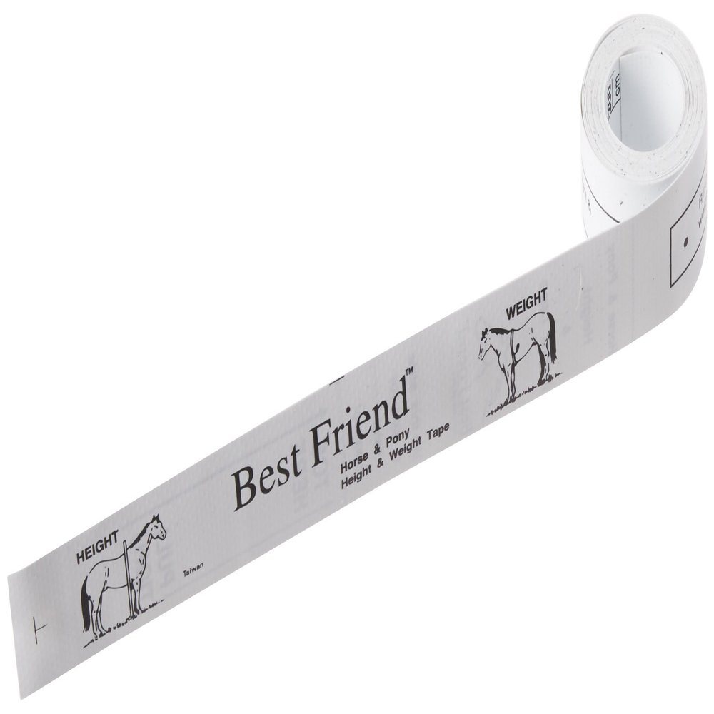 Horse and Livestock Prime 060764 Horse & Pony Height & Weight Tape, 80"