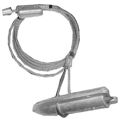 Weatherguard 2 Piece Easy Hook Anchor Stakes Kit (30" Stainless Steel Cable Included)