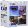 Penn-Plax Clip-On Bird Bath Attaches to Most Birdcages Perfect for Parakeets, Lovebirds, Parrotlets, Finches, Canaries, and Other Small Birds Brown view 4