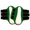Intrepid International Splint Boots with White Leather Patches, Small, Green view 1