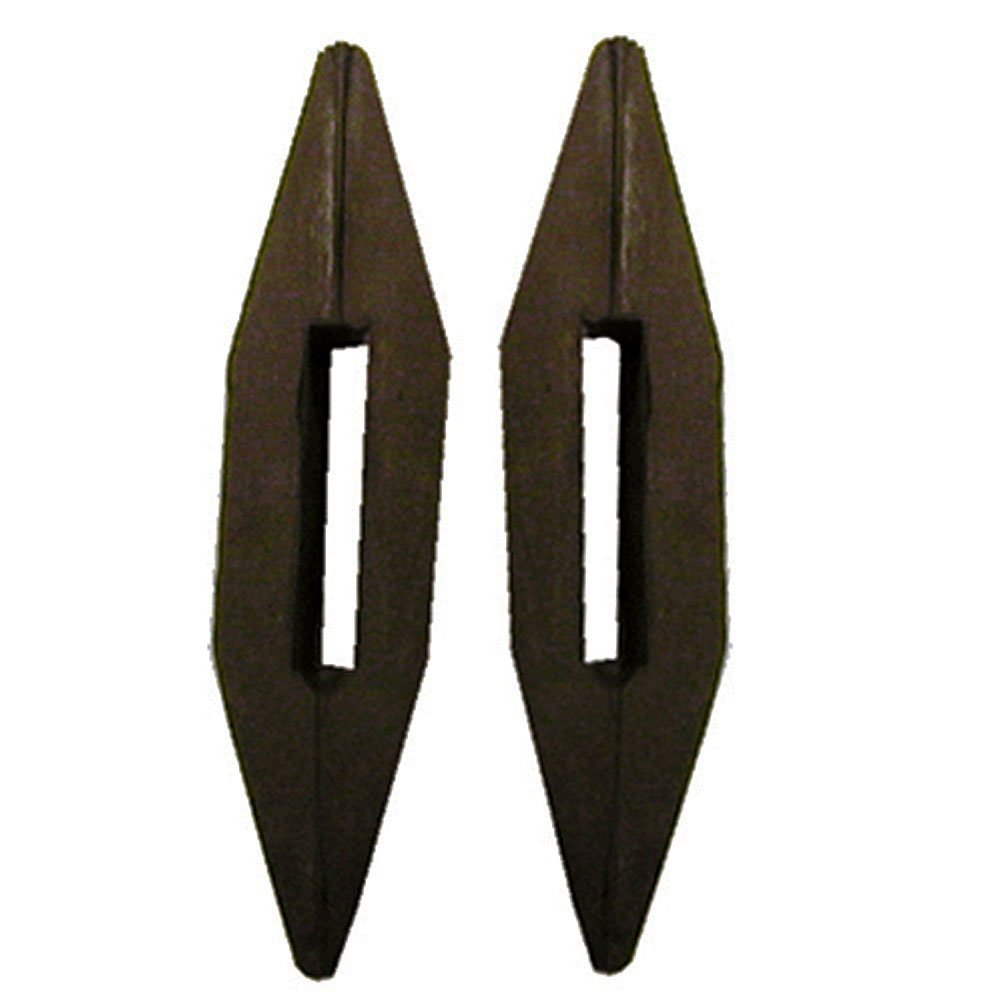 Intrepid International Rubber Rein Stops, Horse Stopper Accessory, Rein Stops for Horses, Lightweight, Length Control, Sold in Pair, Brown
