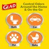 Glad Garbage Small, White, 4 gallons, 30 Count (Pack of 2) view 3