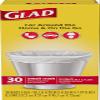 Glad Garbage Small, White, 4 gallons, 30 Count (Pack of 2) view 4