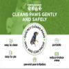 Paw Plunger Dog Paw Cleaner - Dog and Puppy Essentials - Portable Dirty Paw Washer - Ideal for Medium Dogs - Black view 3