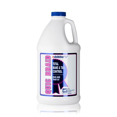exhibitor's Quic Braid for Total Mane & Tail Control Refill 64 Ounce