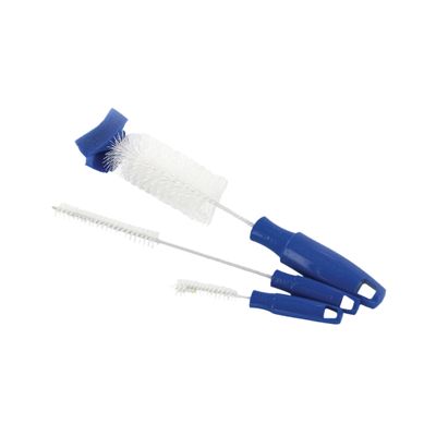PetSafe Drinkwell Dog and Cat Water Fountain Cleaning Kit, 3 Brushes, Blue, 1 3/8', 1 5/8', 2' brushes (535855)