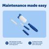 PetSafe Drinkwell Dog and Cat Water Fountain Cleaning Kit, 3 Brushes, Blue, 1 3/8', 1 5/8', 2' brushes (535855) view 4