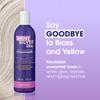 One 'N Only Shiny Silver Color Enhancing Conditioner for Women - Purple Conditioner to Neutralize Yellow & Brassy Tones - Restores Shine & Moisture for White, Gray, Blonde & Highlighted Hair (12 oz) view 2