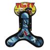 TUFFY - World's Tuffest Soft Dog Toy -Ultimate Boomerang Camo Blue-Squeakers-Multiple Layers.Made Durable, Strong & Tough.Interactive Play(Tug, Toss & Fetch).Machine Washable & Floats view 4