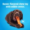 Hartz Chew 'n Clean Dental Duo Bacon Flavored Dental Dog Chew Toy and Treat - Extra Small view 3