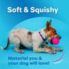 Hartz DuraPlay Bacon Scented Dog Toys, Large 1 Count, Colors may vary view 2