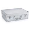 Top Performance Clipper Cases Durable Aluminum Clipper Cases for Professional Pet Groomers, Chrome view 1