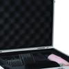 Top Performance Clipper Cases Durable Aluminum Clipper Cases for Professional Pet Groomers, Chrome view 2