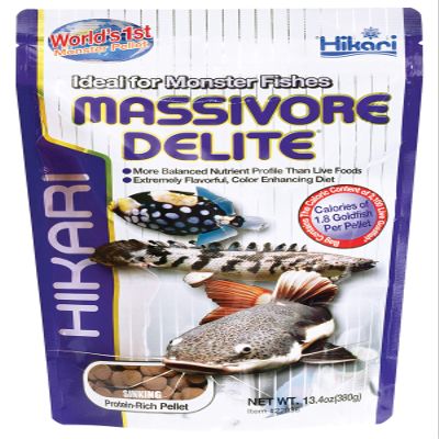 Hikari Tropical Massivore Delite Fish Food, 13.4 oz (380g)