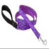 LupinePet Originals 3/4" Jelly Roll 4-Foot Padded Handle Leash for Medium and Larger Dogs view 1