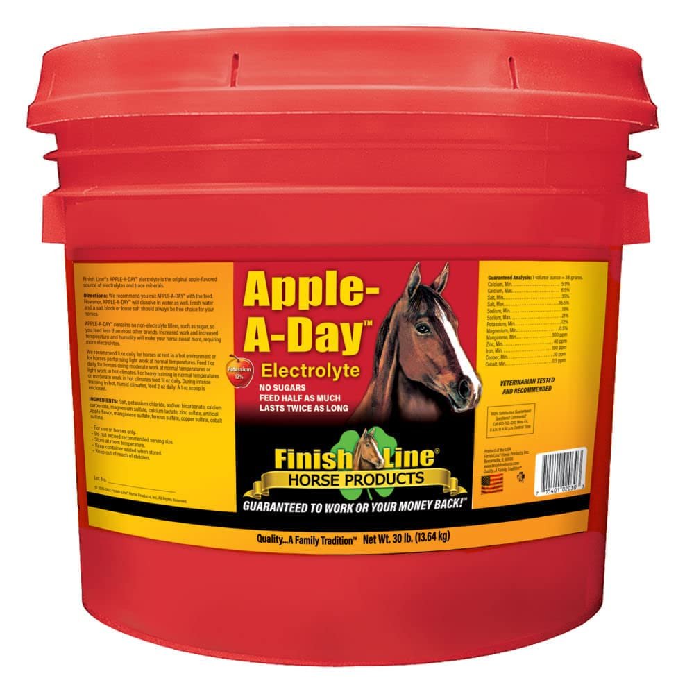 Finish Line Apple-A-Day Electrolyte, 30-Pounds