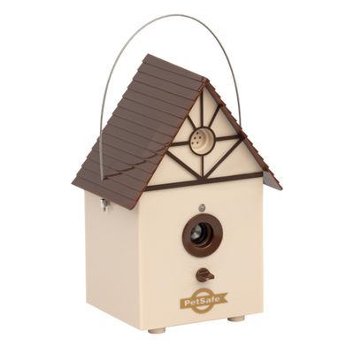 PetSafe Outdoor Ultrasonic Bark Control - Viral on TikTok - No Barking Deterrent for All Dog Sizes - Up to 1/4 Acre Coverage - Weatherproof - Great for Backyards - Bird House Design