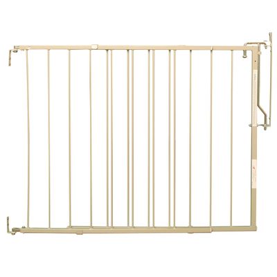 Cardinal Gates MG25 Duragate Baby Gate - Adjustable Dog Gate - Steel Safety Gate for Kids & Pets - 26.5 to 41.5 Inches Wide - Taupe