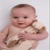 Angel Dear - Light Brown Puppy, Blankie 10.2 x 10.2 x 0.2 Inch view 3