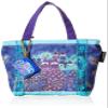 Laurel Burch Bag, 11 by 3 by 8-Inch, Indigo Cats, Medium Blue view 1