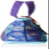Laurel Burch Bag, 11 by 3 by 8-Inch, Indigo Cats, Medium Blue view 3