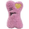 Zanies Embroidered Berber Bone Dog Toys, Blue view 3