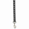 Casual Canine TwoTone Pawprint Dog Lead, 6-Foot x 1-Inch, Black view 1