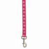 Casual Canine TwoTone Pawprint Dog Lead, 6-Foot x 1-Inch, Black view 4