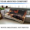 Pure Country Weavers Rottweiler Dog Woven Blanket by Robert May - Gift Cotton Tapestry Throw - Made in The USA - 72" x 54" view 3