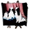 Pure Country Weavers Japanese Chin Blanket by Robert May - Gift for Dog Lovers - Tapestry Throw Woven from Cotton - Made in The USA (72x54) view 1