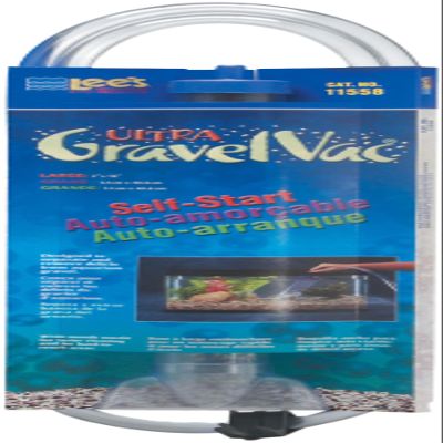 Lee's Ultra GravelVac, Self-Start with Nozzle & Hose Clip - 16" Large