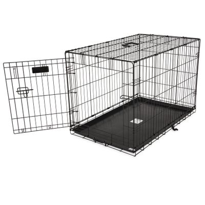 Precision Pet Products One Door Provalue Wire Dog Crate, 36 Inch, For Pets 50-70 lbs, With 5-Point Locking System
