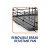Precision Pet Products One Door Provalue Wire Dog Crate, 36 Inch, For Pets 50-70 lbs, With 5-Point Locking System view 4