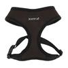 Puppia Soft Dog Harness No Choke Over-The-Head Triple Layered Breathable Mesh Adjustable Chest Belt and Quick-Release Buckle, Brown, X-Large view 1