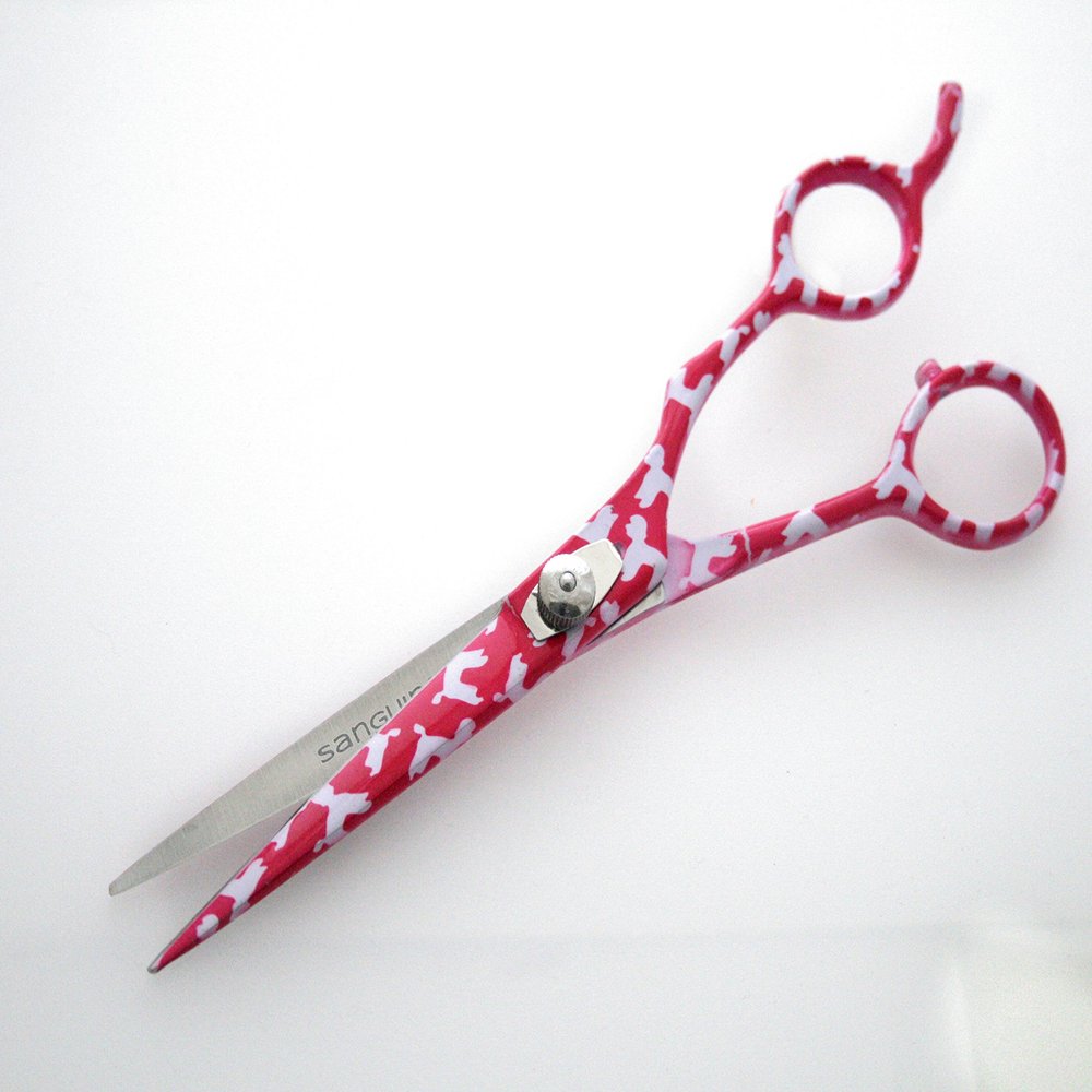 Pets Grooming Scissors, Professional Dog Hair Cutting Scissors, 6.5 inch - Perfect Size