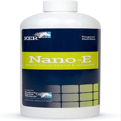 Kentucky Equine Research Nano -E: Natural Source Vitamin E Antioxidant for Horses, 450 mL