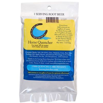 Horse Quencher Single Serving Travel Pack Root Beer