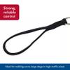 Coastal Pet - Giant Chain Dog Traffic Leash with Nylon Handle, Black, 1" x 30" view 4