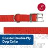 Coastal Pet - Double-Ply Dog Collar, Red, 1" x 20" view 2