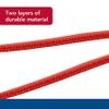 Coastal Pet - Double-Ply Dog Collar, Red, 1" x 20" view 3