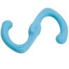 West Paw Zogoflex Bumi Dog Tug Toy S-Shaped, Lightweight Chew Toys for Fetch, Play, Pet Exercise Tug of War Soft Flinging Squishy Chewy Toy for Dogs Guaranteed, Latex-Free, Large 9.5", Aqua Blue view 2