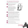 Weaver Equine Miracle Leather Horse Cribbing Collar, Durable Secure Fit Horse Collar, Equestrian Gear for All Ages and Breeds, Medium, Havana view 4