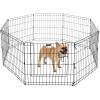 Pet Trex 24" Exercise Playpen for Dogs Eight 24" x 24" High Panels with Gate view 1