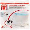 Dogit Replacement Drinking Water Fountain Filters, 3-Pack Replacement Filters for Dogit Fresh & Clear Drinking Water Fountain and ZEUS H2EAU Elevated Dog and Cat Drinking Water Fountain view 1