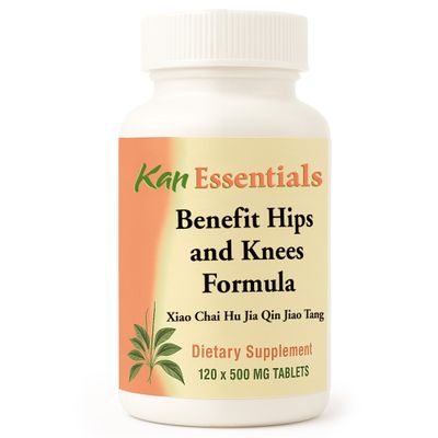 Kan Herb Company Benefit Hips and Knees Formula Traditional Chinese Herbal Blend to Support Joint Comfort, Mobility, and Digestive Balance, Herbal Supplement Tablets for Pets, 120 Tablets
