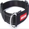 EzyDog Checkmate Martingale Collar for Dogs Premium Nylon Training Dog Collar for Easy Control with no Choking (Medium, Black) view 1