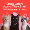 Boxie Extra Strength 35 Day Odor Control Clumping Clay Cat & Kitty Litter 16lb, 99.9% Dust-Free, Probiotic Formula, Long-Lasting, Veterinarian Approved, Easy Scooping for Multi-Cat Homes view 2