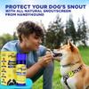 Handy Hound SnoutScreen Dog Sunscreen Balm for Nose & Paws - Lick-Safe Natural Sun Protection, No Zinc Oxide, Soothes Dry Cracked Skin, Made in USA, for Pink Noses & Light-Coated Dogs, 2 oz view 2